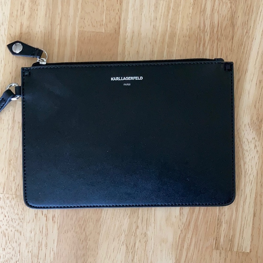 Karl Lagerfeld purse insert wristlet